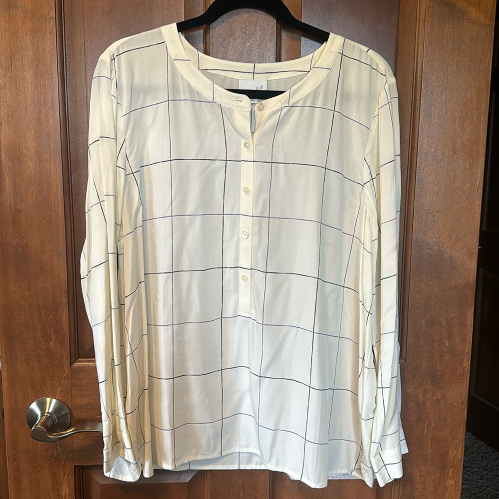 J.Jill Stripe Blouse NWT XLP